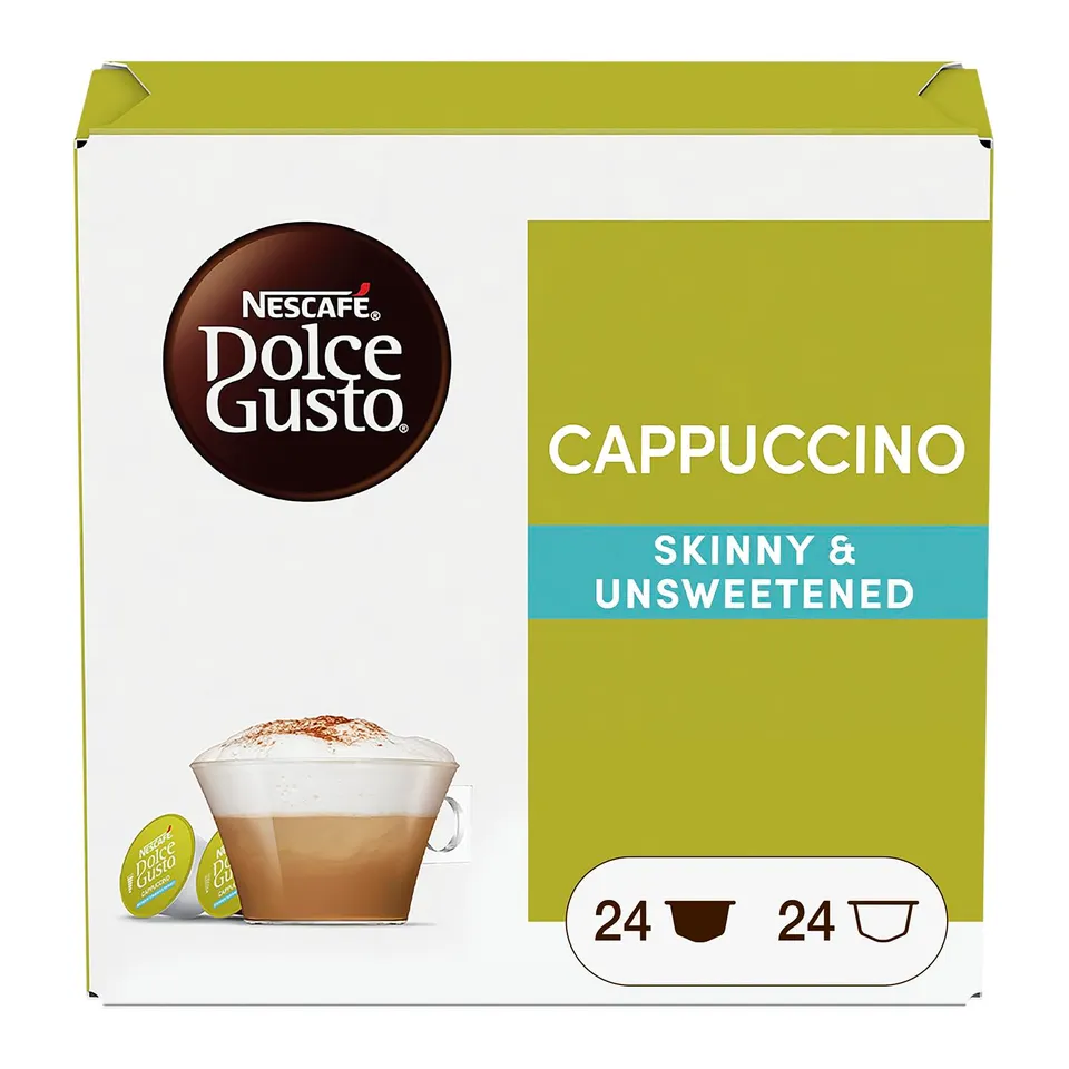 NESCAFÉ Dolce Gusto Cappuccino Light capsule caffè e latte 48 pezzi senza grassi