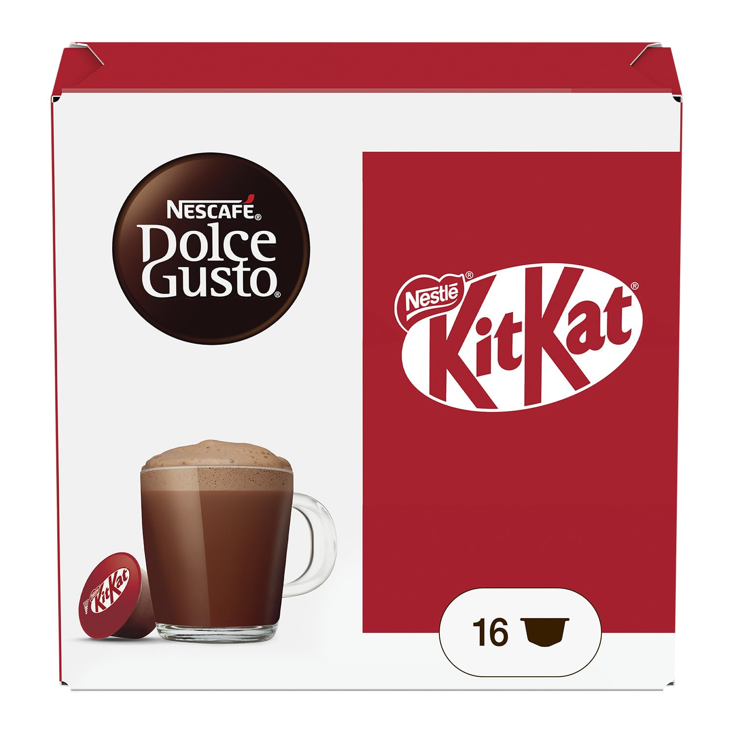NESCAFÉ Dolce Gusto KITKAT Bevanda Gusto Cacao e Wafer capsule 48 cacao