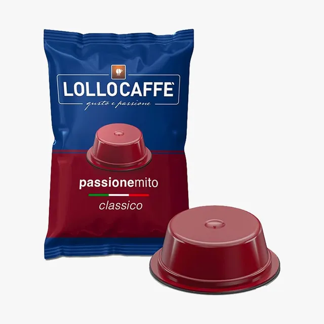 Lollo Caffè PassioneMio Classico Espresso capsule 200 pezzi compatibili A Modo Mio