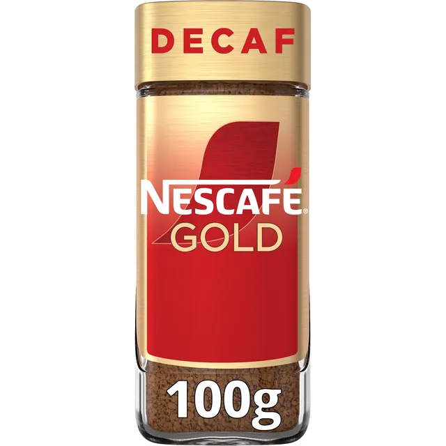 NESCAFÉ Gold Decaf caffè solubile decaffeinato 100 g confezione da 1