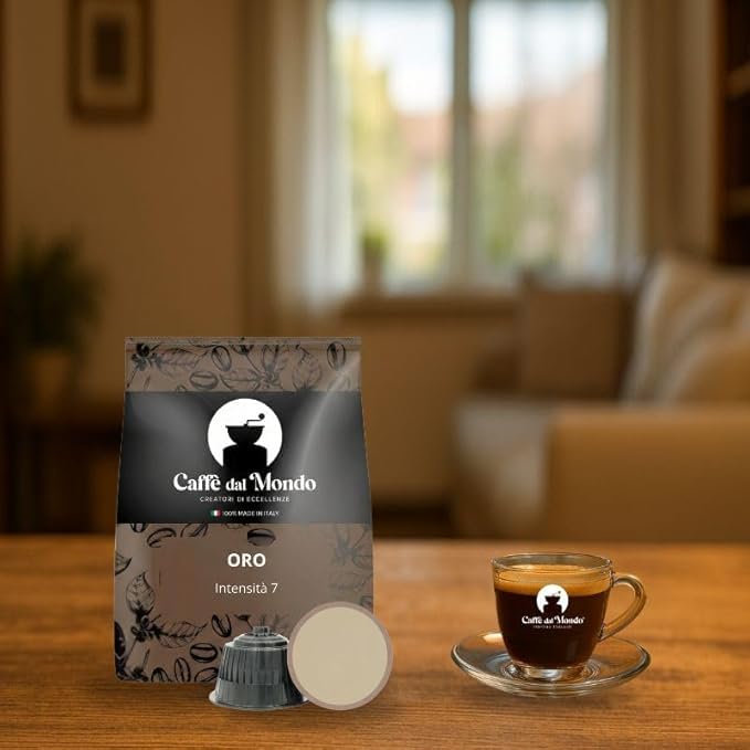 Caffè dal Mondo Dolce Gusto Oro capsule 70 pezzi 100% Arabica