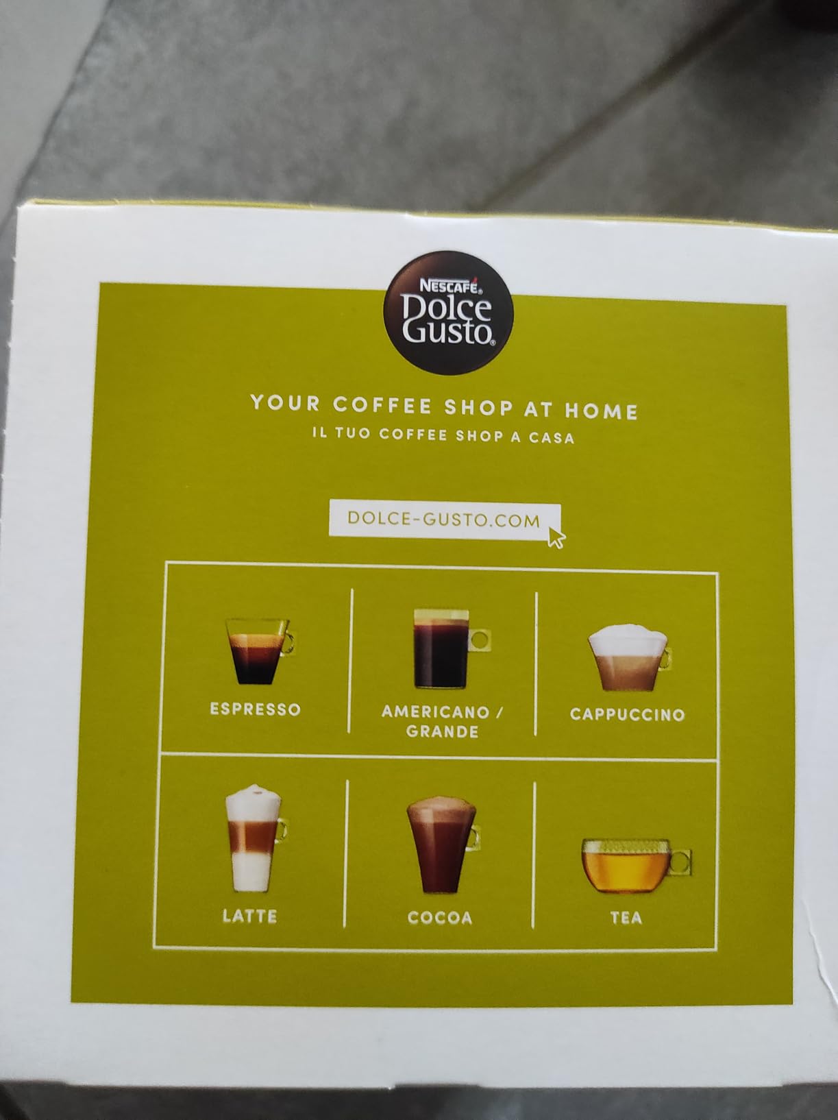 NESCAFÉ Dolce Gusto Cappuccino capsule caffè e latte 96 pezzi senza glutine