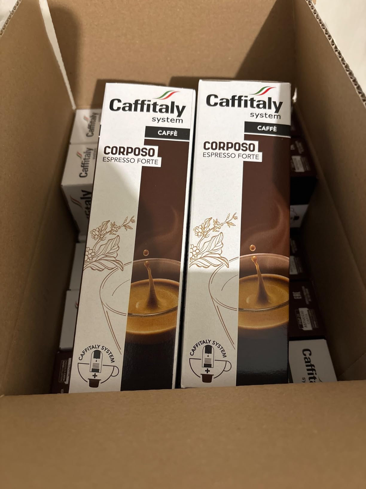 Caffitaly System Capsule di Caffè Cremoso capsule 100 fruttate 100% Arabica