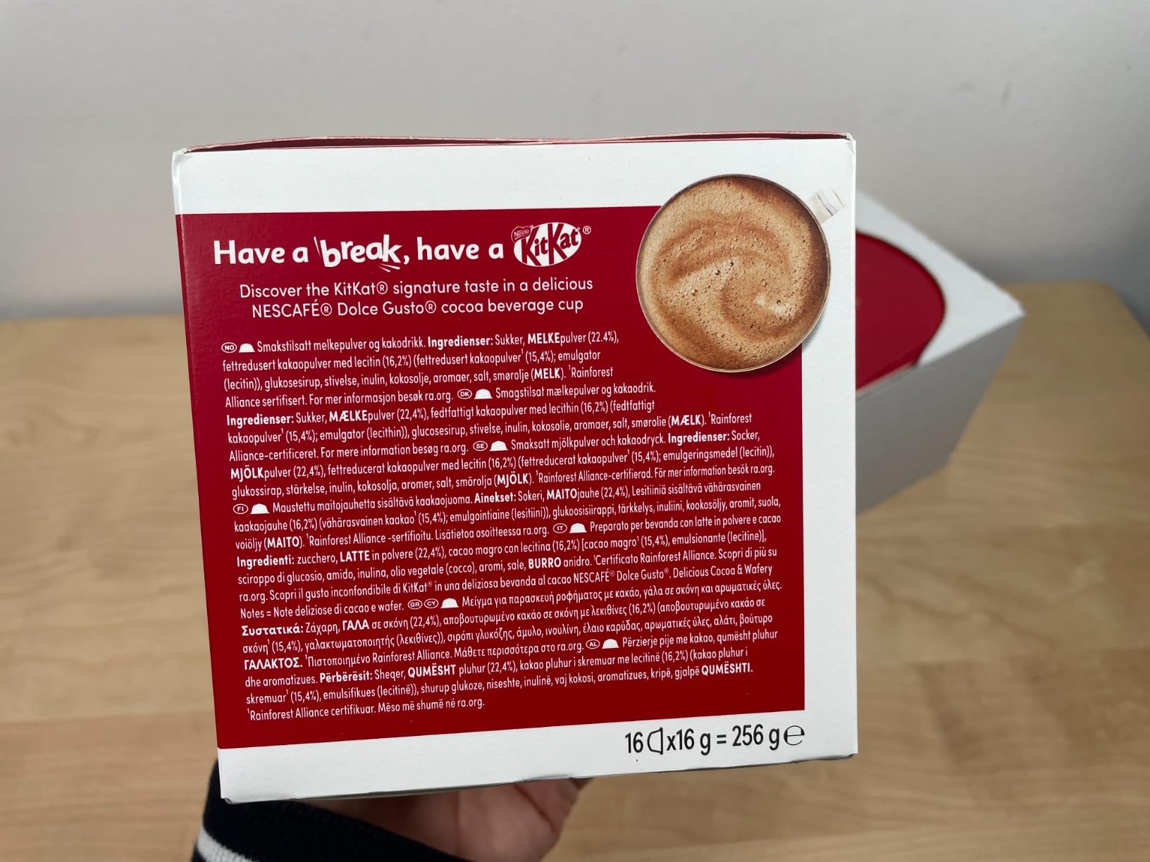 NESCAFÉ Dolce Gusto KITKAT Bevanda Gusto Cacao e Wafer capsule 48 cacao