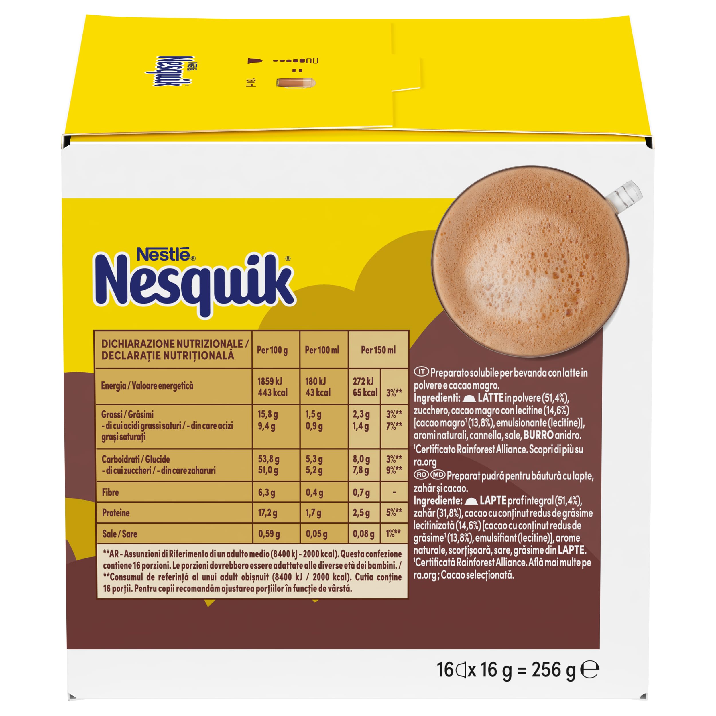 NESCAFÉ Dolce Gusto Nesquik capsule 48, bevanda al cioccolato