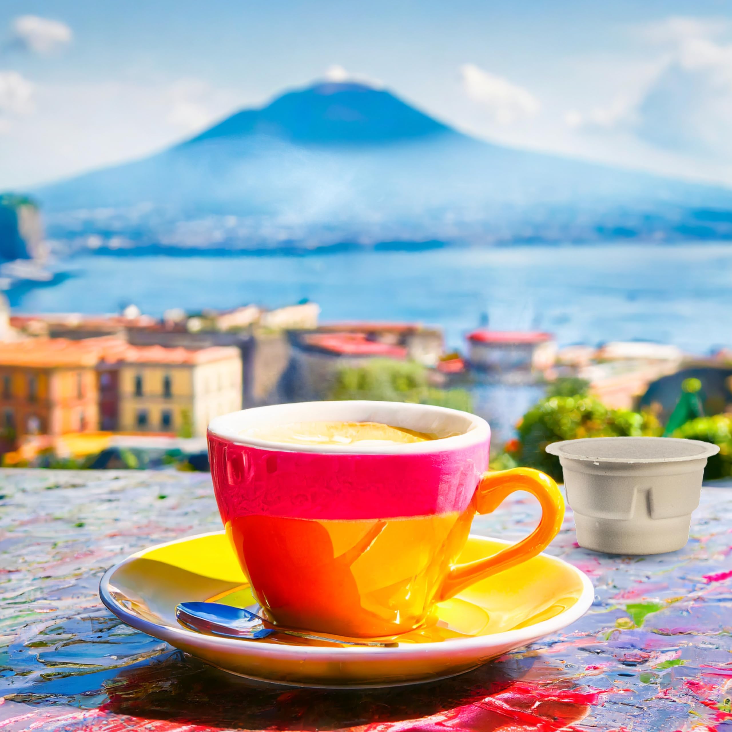 101 Caffè Napoletano Dec capsule Ethicap 50 pezzi decaffeinate