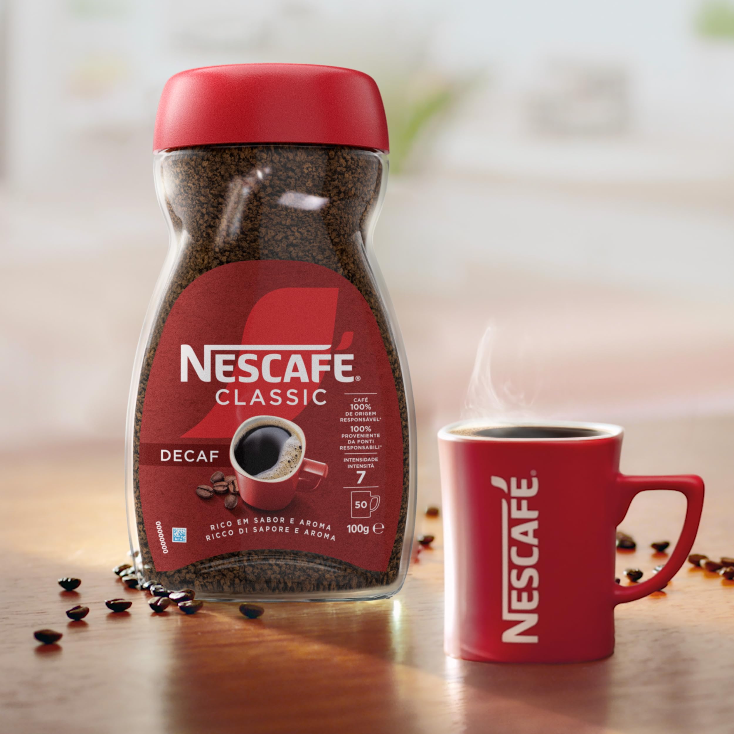 NESCAFÉ Classic Decaf caffè solubile 100 g decaffeinato ad acqua