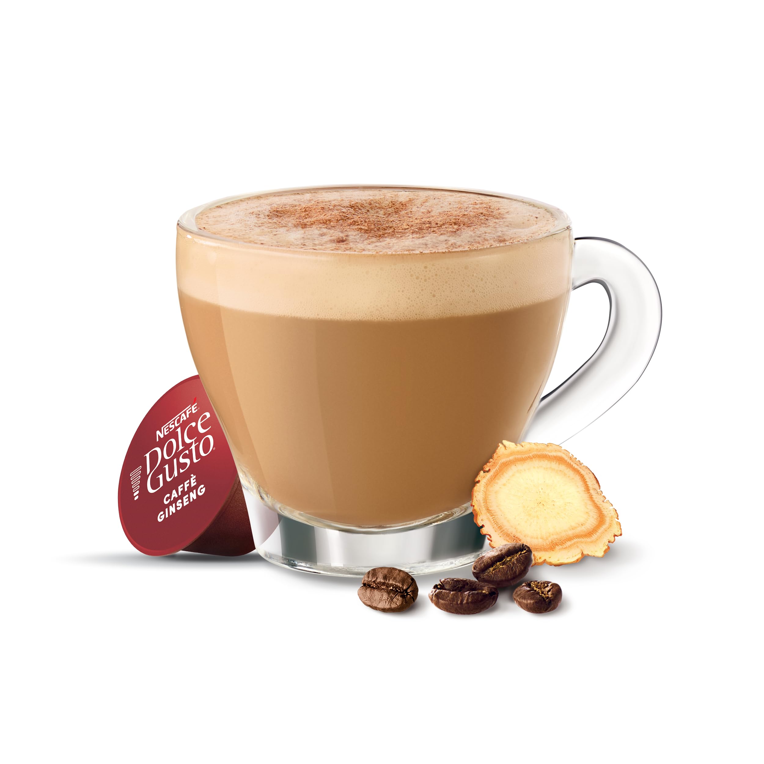 NESCAFÉ Dolce Gusto Caffè Ginseng capsule 96 pezzi con ginseng coreano