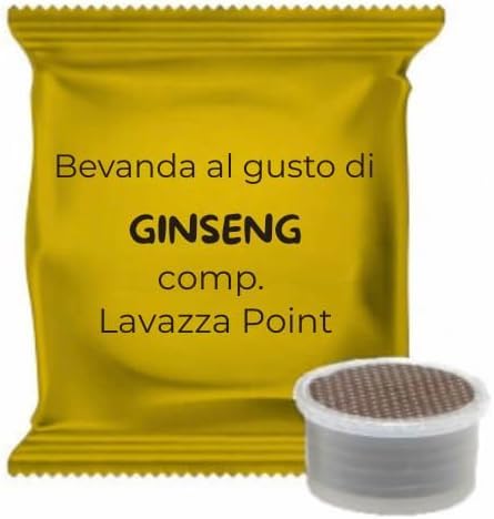 Caffè dal Mondo Capsule compatibili Lavazza Espresso Point Ginseng 50