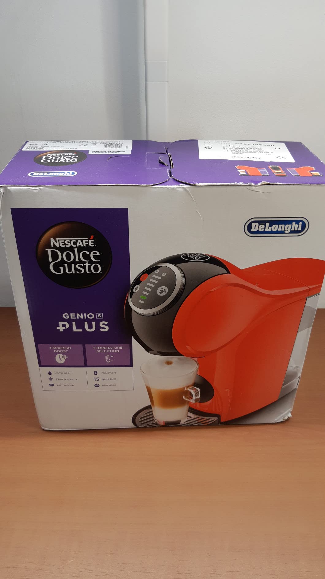 NESCAFÉ Dolce Gusto Macchine per capsule Genio S Plus macchina caffè rossa