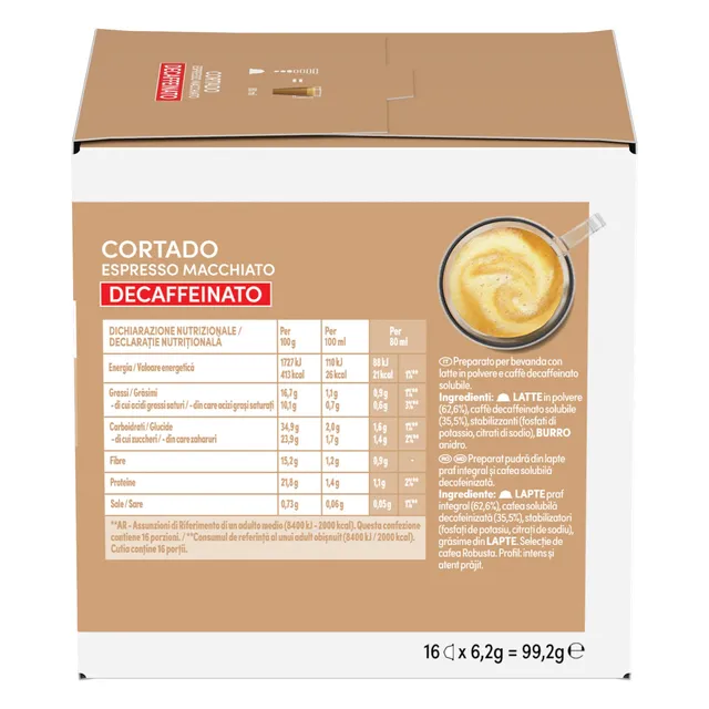 NESCAFÉ Dolce Gusto Cortado Espresso Macchiato Decaffeinato capsule 48 pezzi