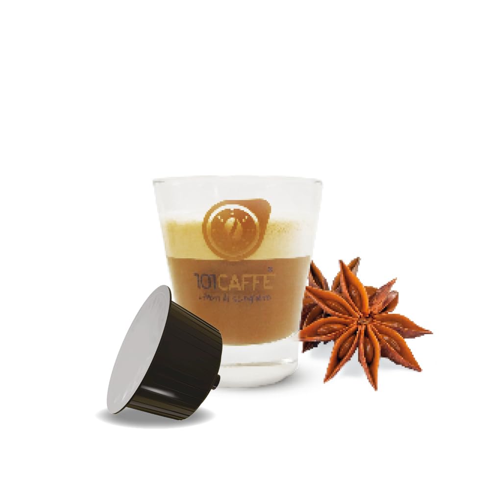 101 Caffè CAFFÈ Caffè alla Sambuca capsule 12 pezzi compatibili Dolce Gusto