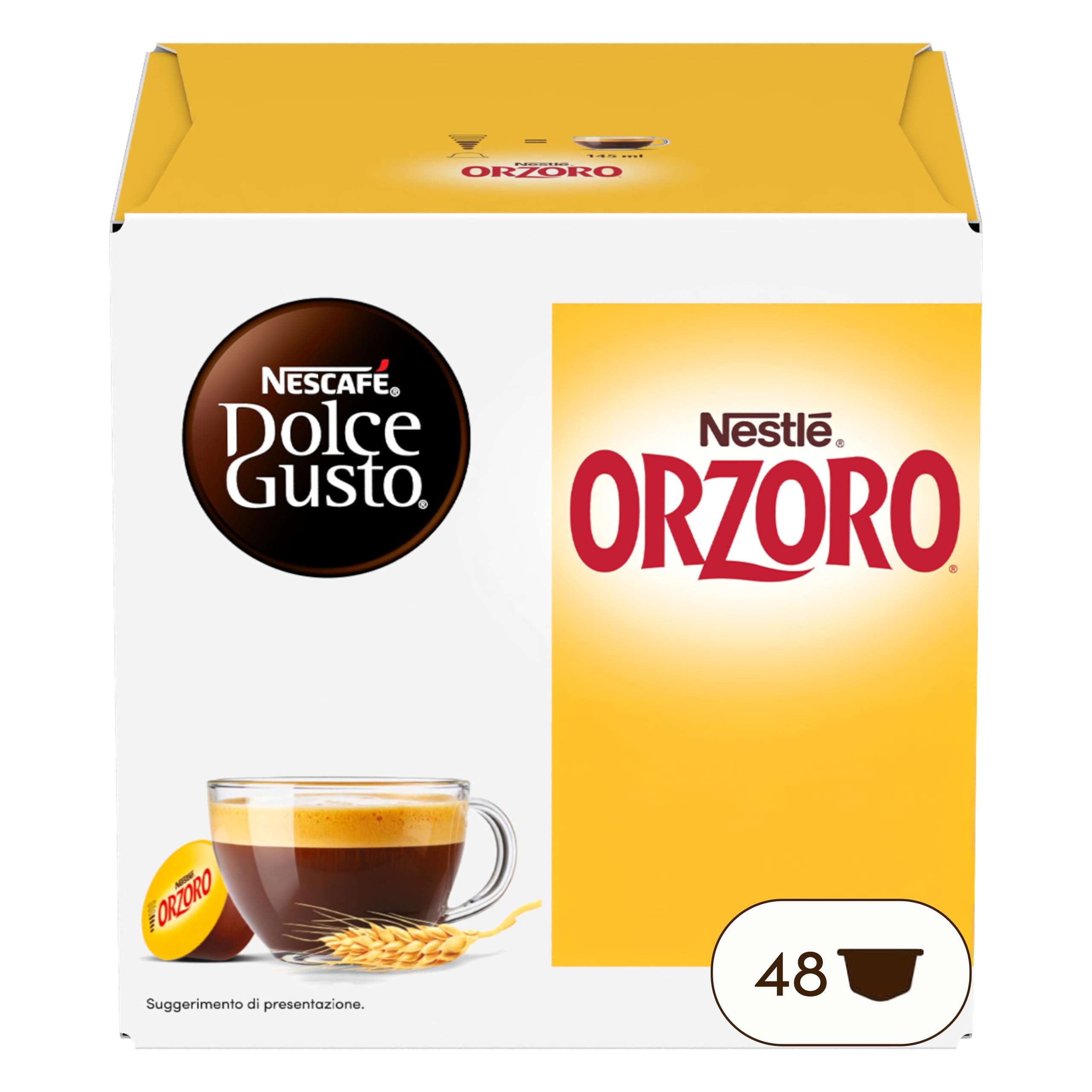 NESCAFÉ Dolce Gusto ORZORO bevanda d'orzo capsule 48 senza caffeina