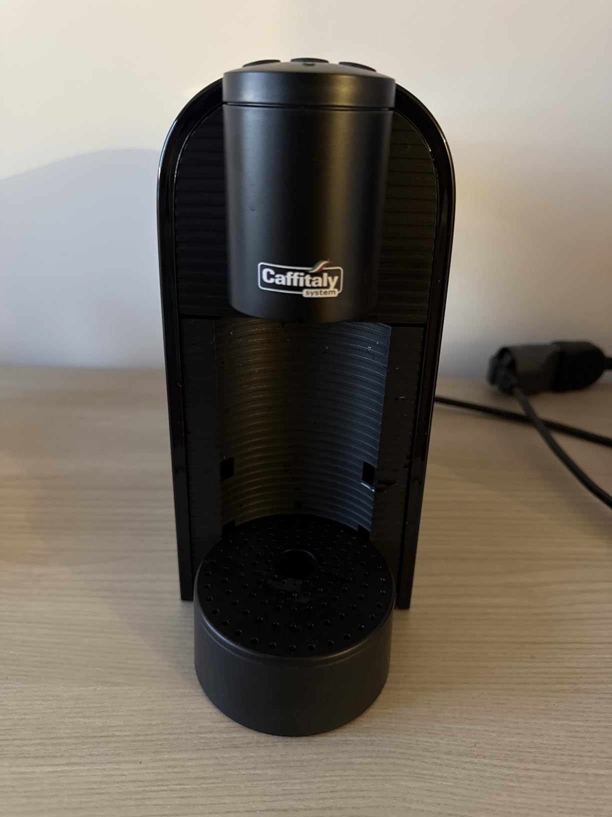 Caffitaly System Volta macchina da caffè nera con 30 capsule Corposo
