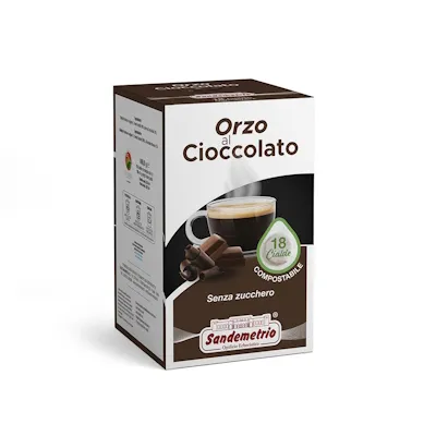 SignoriCaffè Capsule e Cialde SANDEMETRIO ORZO E CIOCCOLATO cialde 18 pezzi
