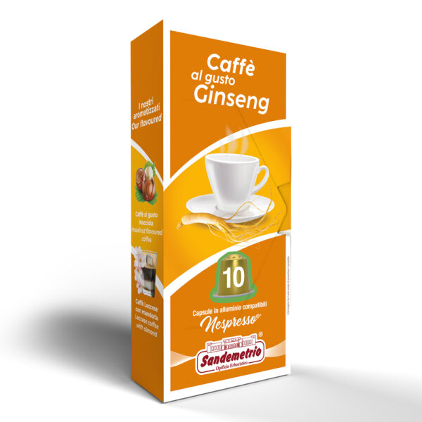Sandemetrio Caffè al Ginseng capsule 10 NES