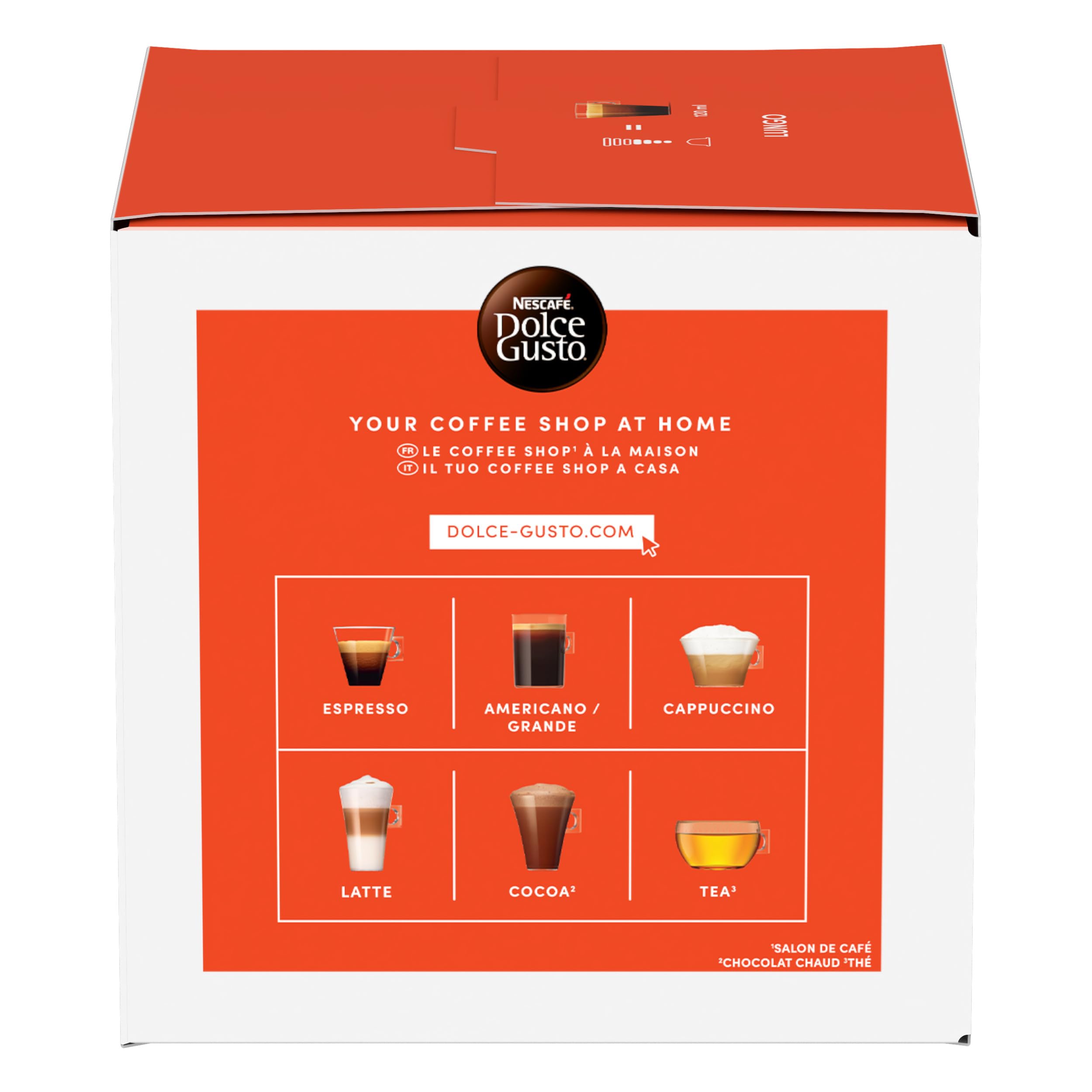 NESCAFÉ Dolce Gusto Lungo capsule 96 pezzi tostatura medio-scura