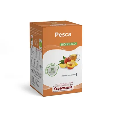 SignoriCaffè Tè e Tisane Sandemetrio Pesca tisana 18 cialde