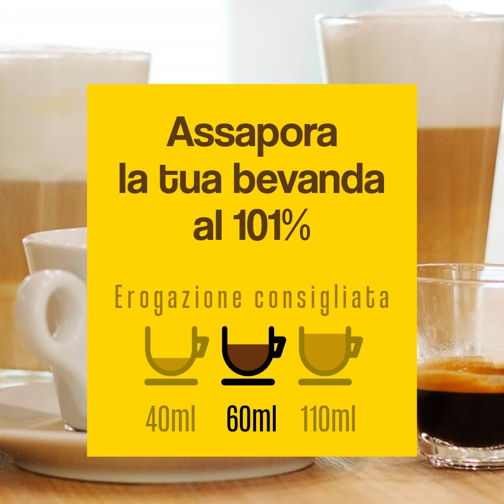 101 Caffè BEVANDE GOLOSE Cappuccino capsule 30 pezzi compatibili Dolce Gusto
