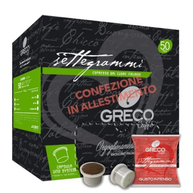 Greco Caffè Uno System Gusto Intenso capsule 200 + 60 omaggio