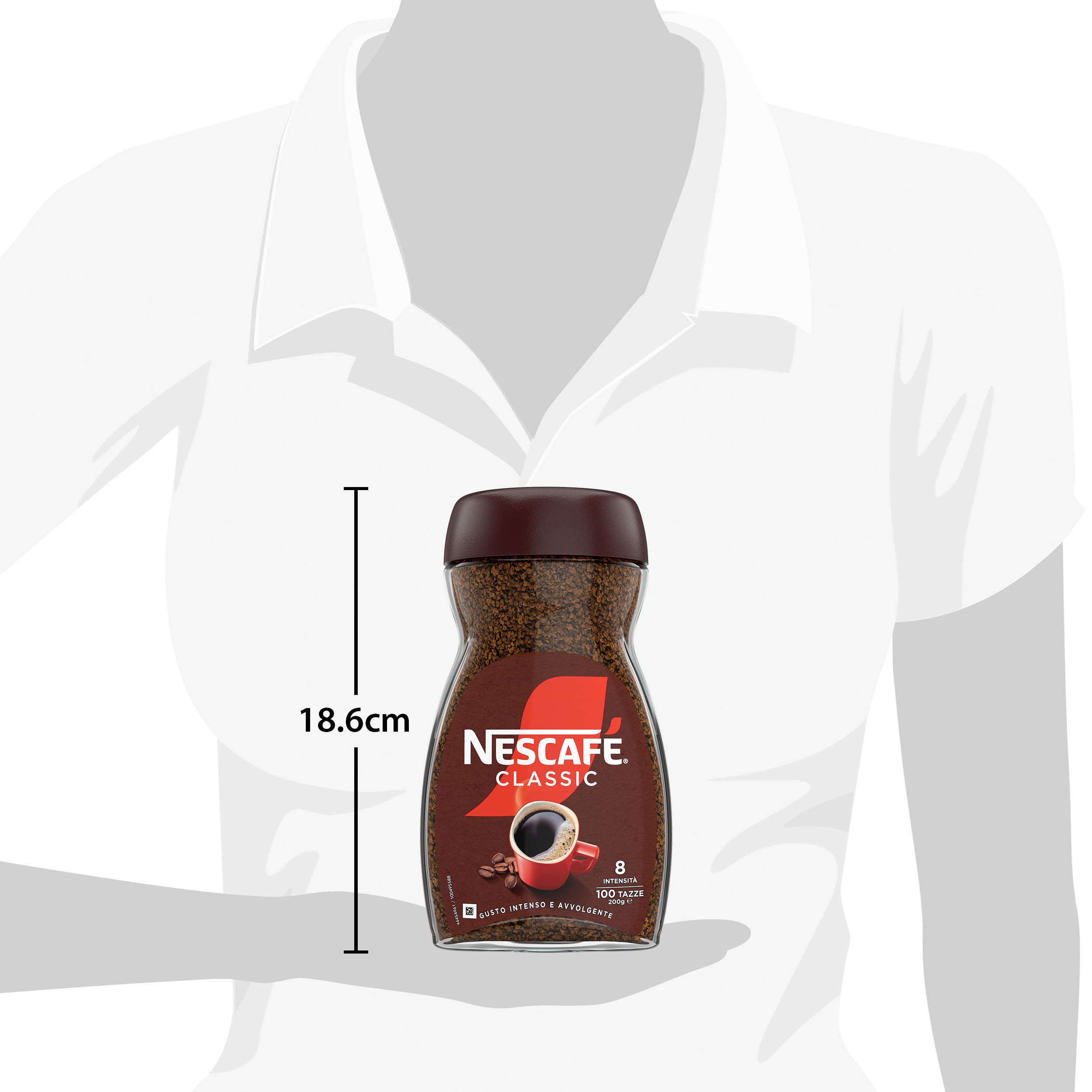 NESCAFÉ Classic caffè solubile barattolo 200 g
