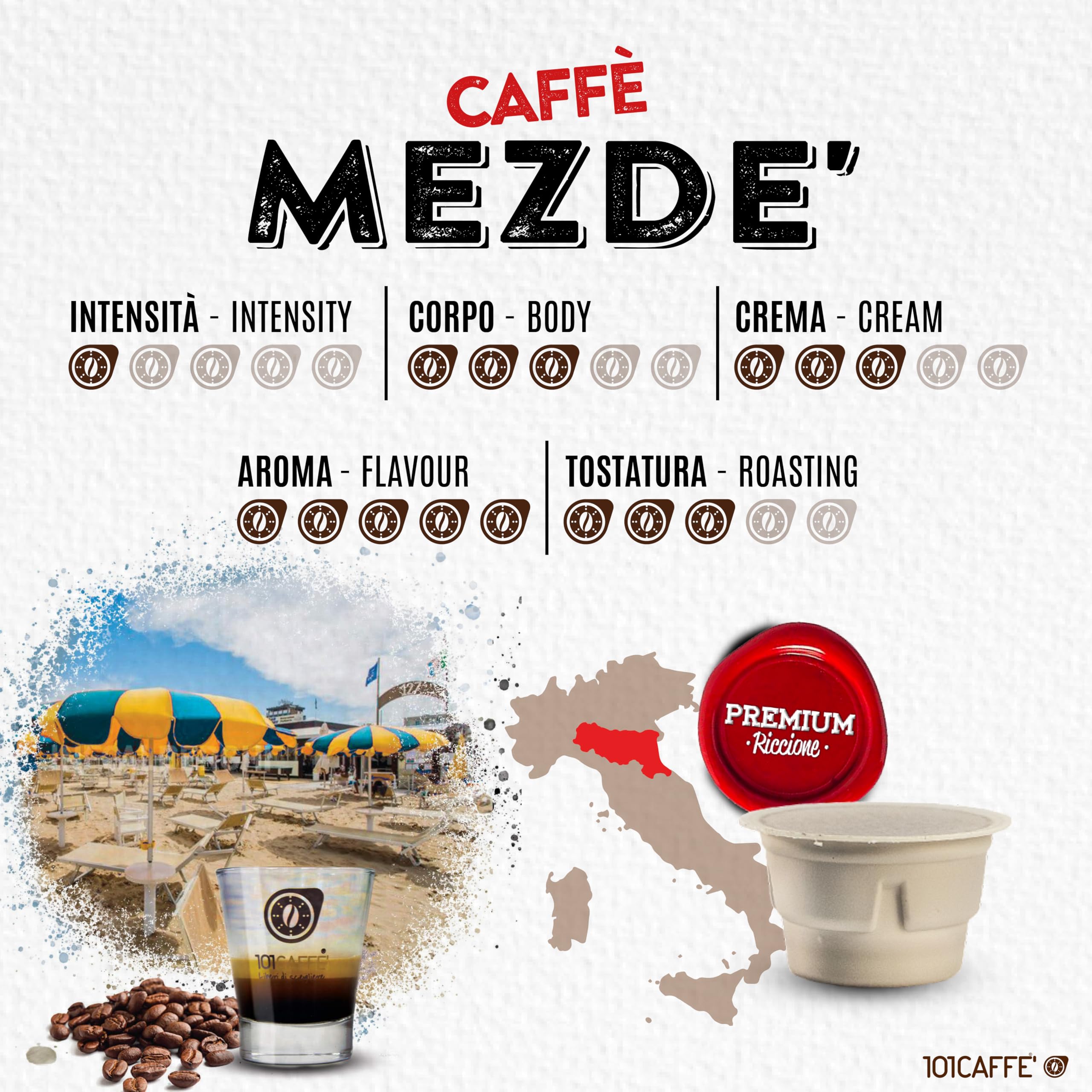 101 Caffè Mezdè capsule caffè compostabili 50 pezzi 100% Arabica