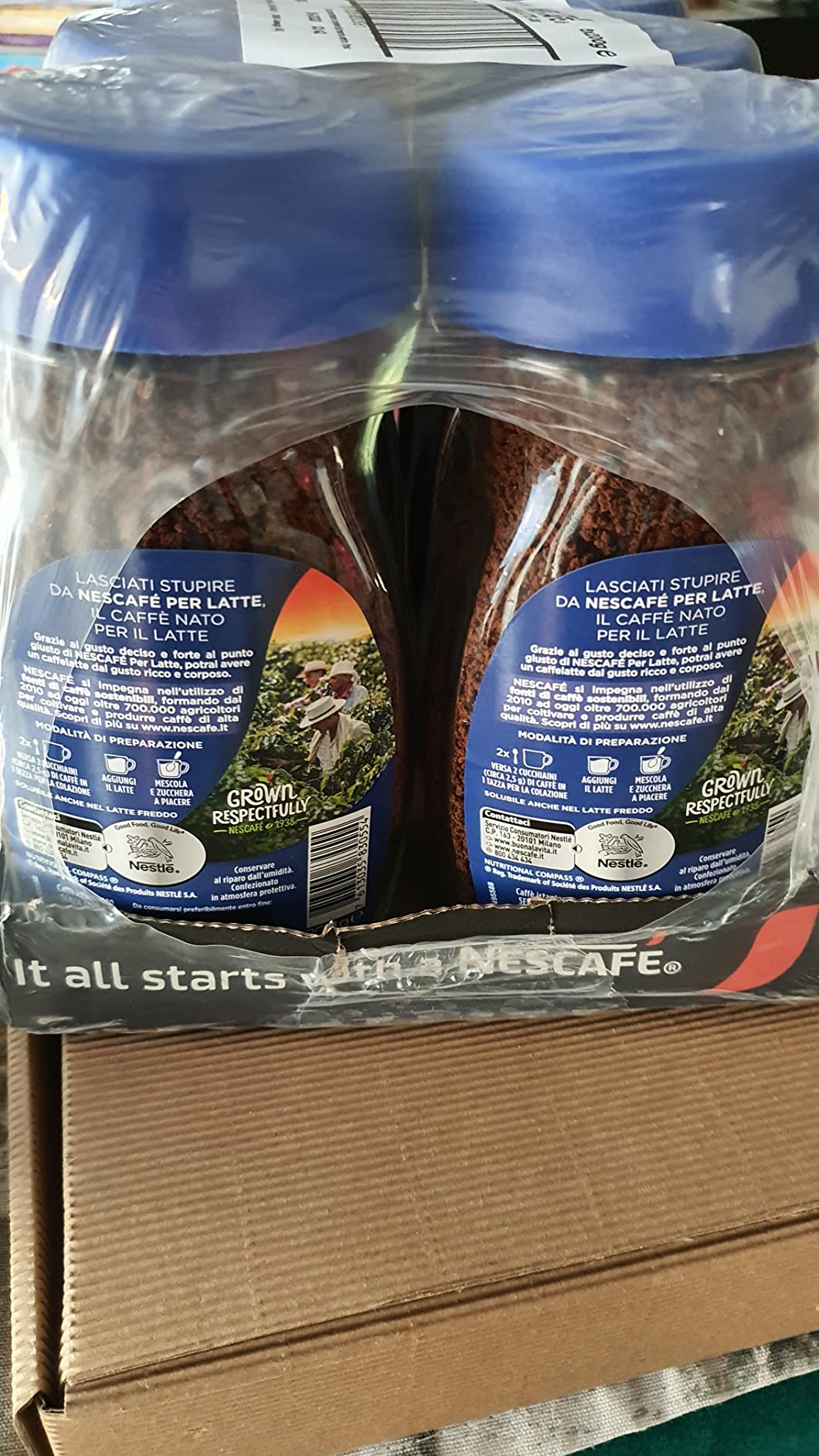 NESCAFÉ Classic Per Latte caffè solubile 200 g barattolo per caffelatte