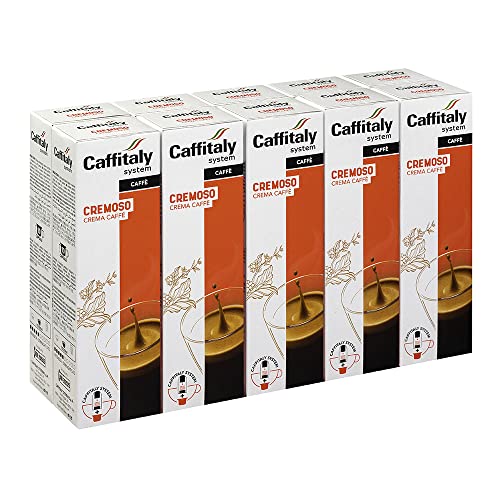 Caffitaly System Capsule di Caffè Cremoso capsule 100 fruttate 100% Arabica