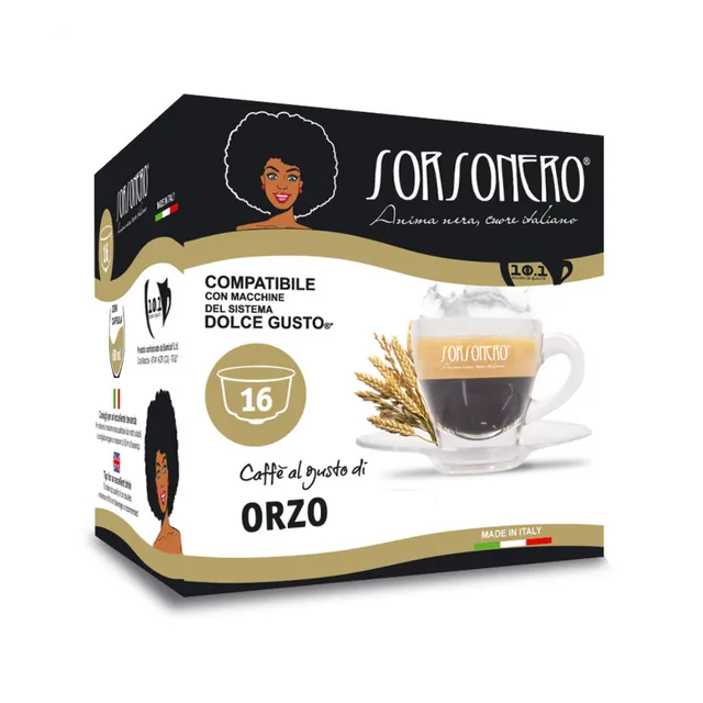 Greco Caffè Bevande Solubili 100% Dolce Gusto® bevanda orzo 16 pz