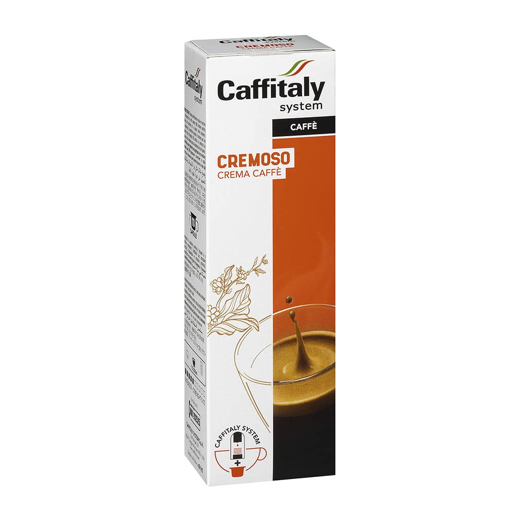 Caffitaly System Capsule di Caffè Cremoso capsule 100 fruttate 100% Arabica