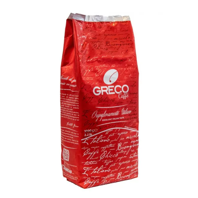 Greco Caffè Grani e Macinato Qualità Rossa caffè in grani 6 kg