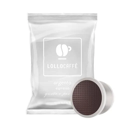 Lollo Caffè Uno System Miscela Argento Espresso capsule 200 pezzi compatibili