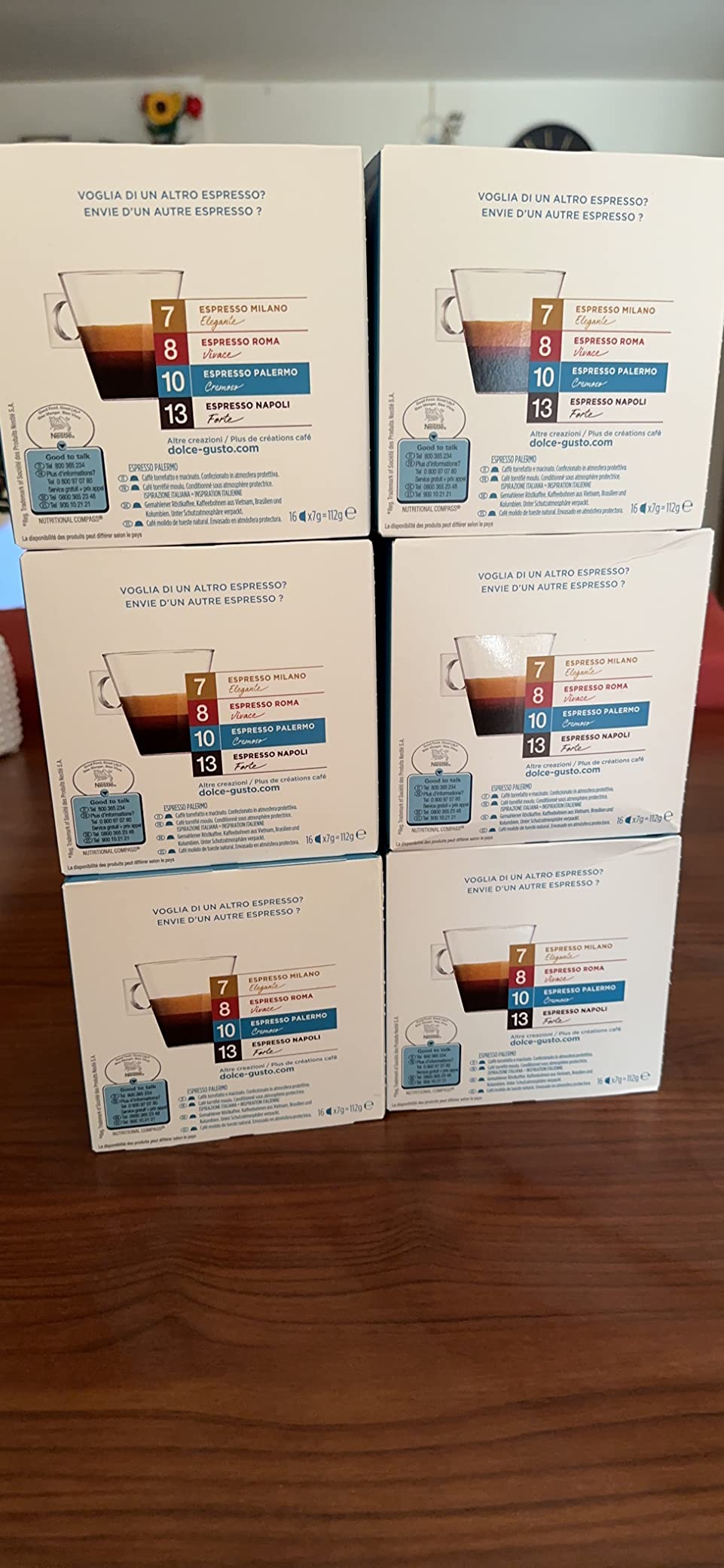 NESCAFÉ Dolce Gusto Espresso Palermo capsule 96 pezzi intensità 10/13