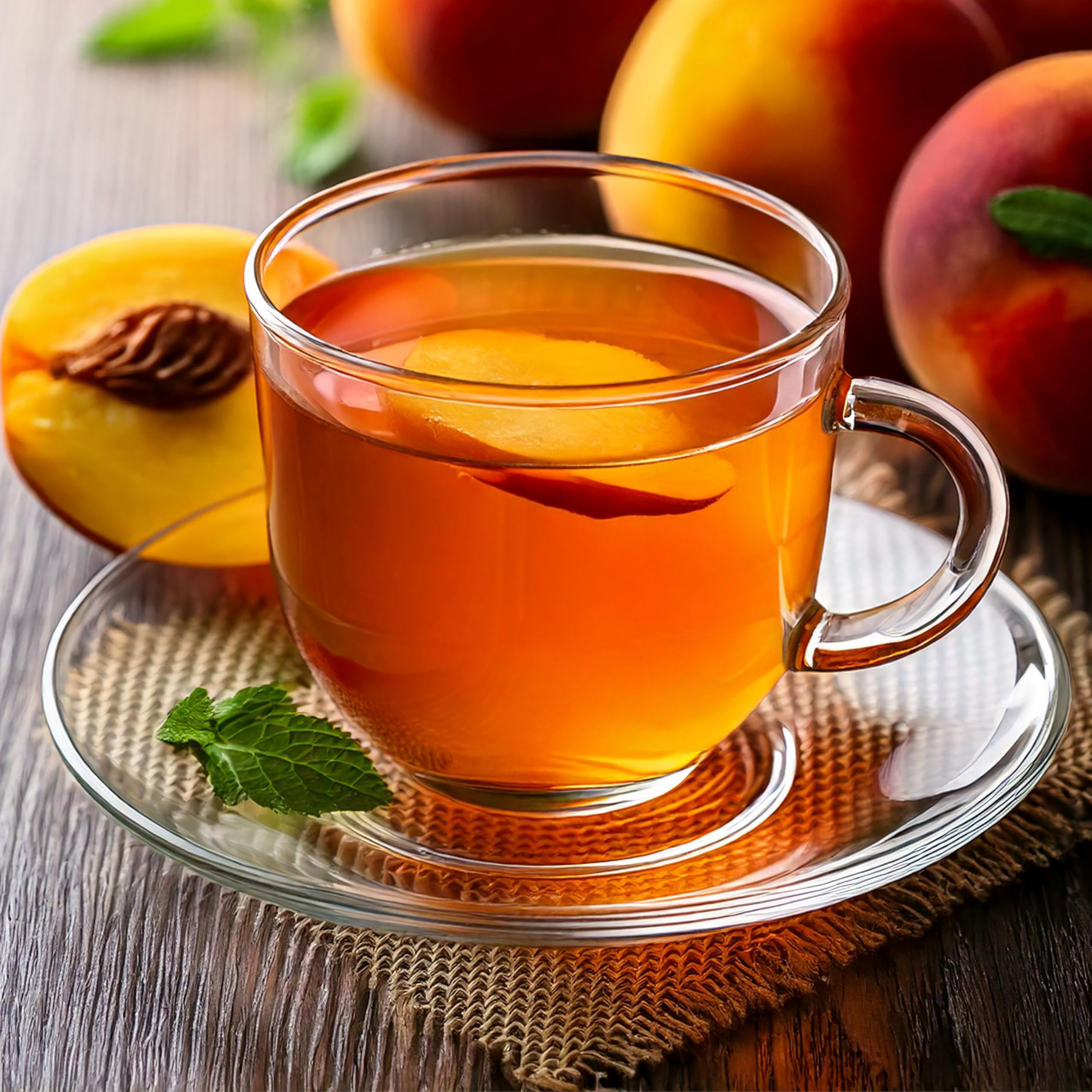101 Caffè Tè, tisane e camomille Tea Pesca tè in capsule 10 pezzi Ethicap