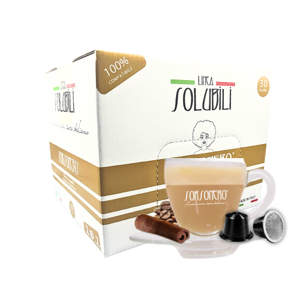 Greco Caffè Bevande Solubili 100% Nespresso® bevanda cappuccino 30 pz