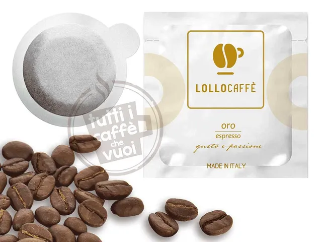 Lollo CIALDE Miscela Oro cialde 150 pezzi 44 mm