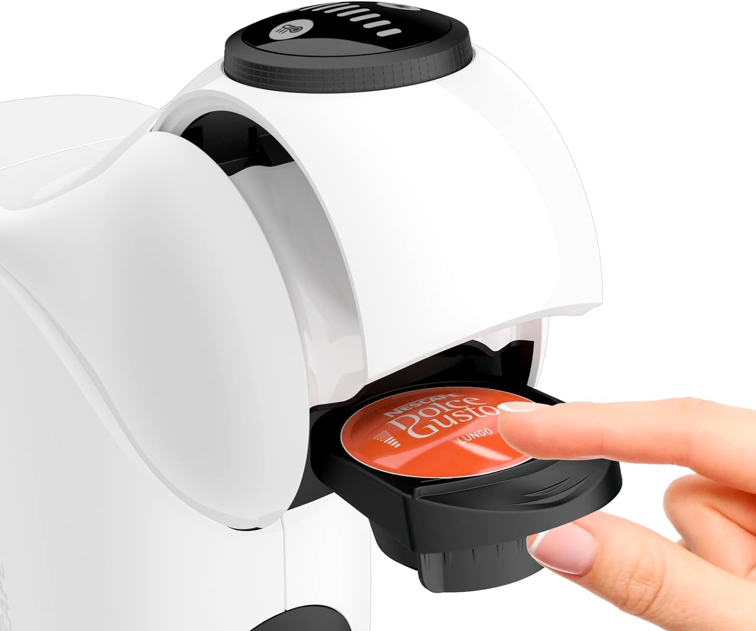 NESCAFÉ Dolce Gusto Krups Genio S macchina caffè bianca 0,8 l Hot&Cold