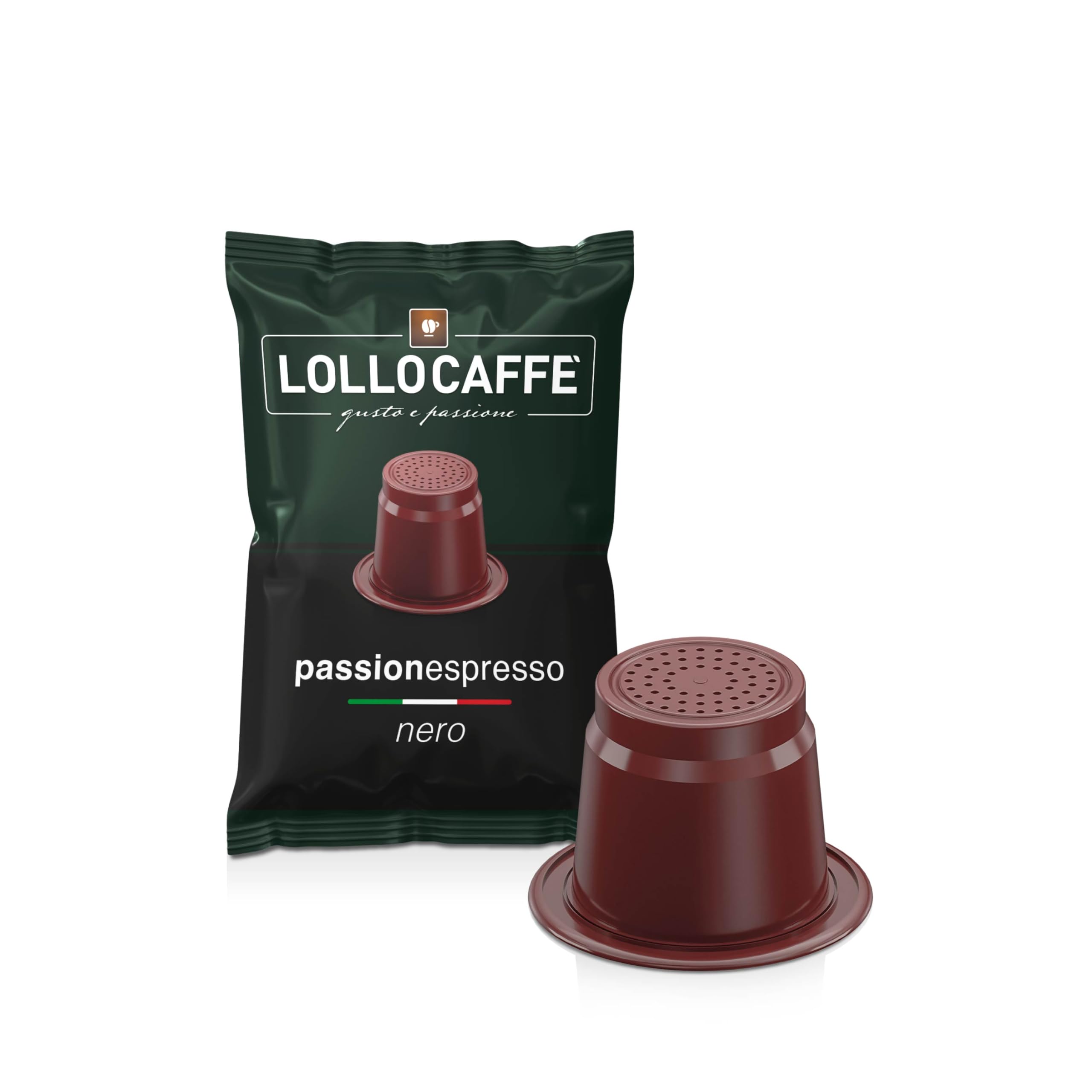 Lollo Caffè PASSIONEBLU Passioneoltremare capsule 100 pezzi Miscela Classica