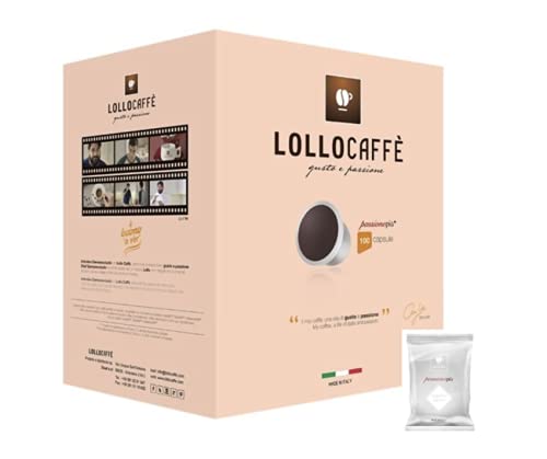 Lollo Caffe Uno System Miscela Argento capsule 100 pezzi