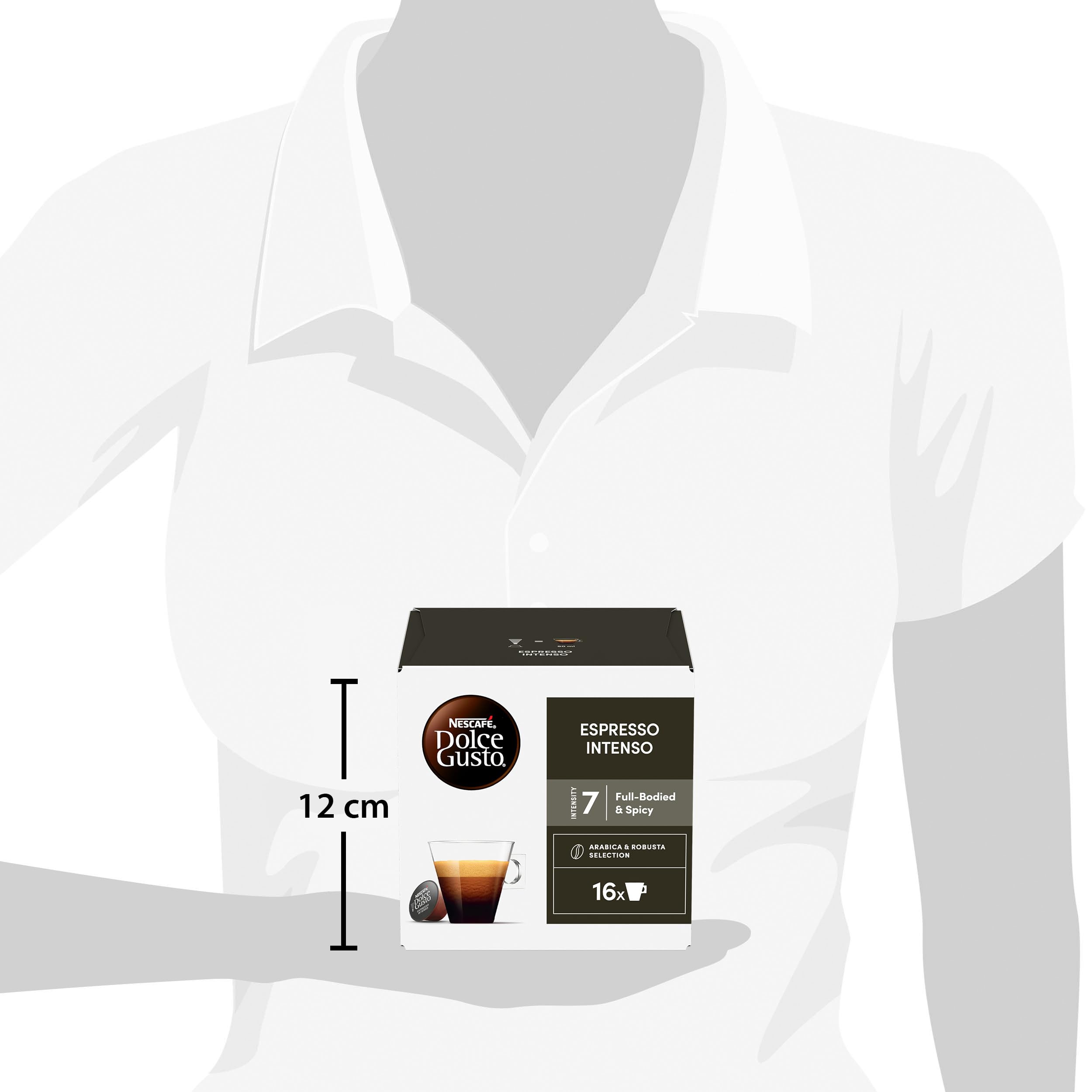 NESCAFÉ Dolce Gusto Espresso Intenso capsule caffè 96 pezzi tostatura medio-scura