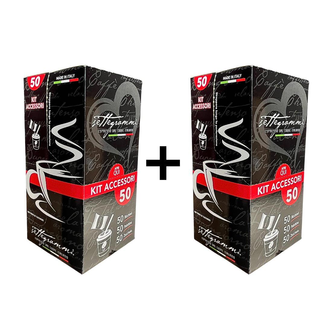 Greco Caffè A Modo Mio Compatibile 100% Gusto Intenso con kit accessori capsule 100 pezzi intensità 10/10