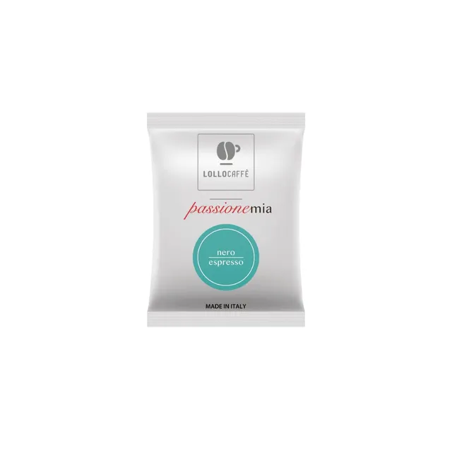Lollo Caffè Passione Mito capsule decaffeinate 100 pezzi compatibili A Modo Mio