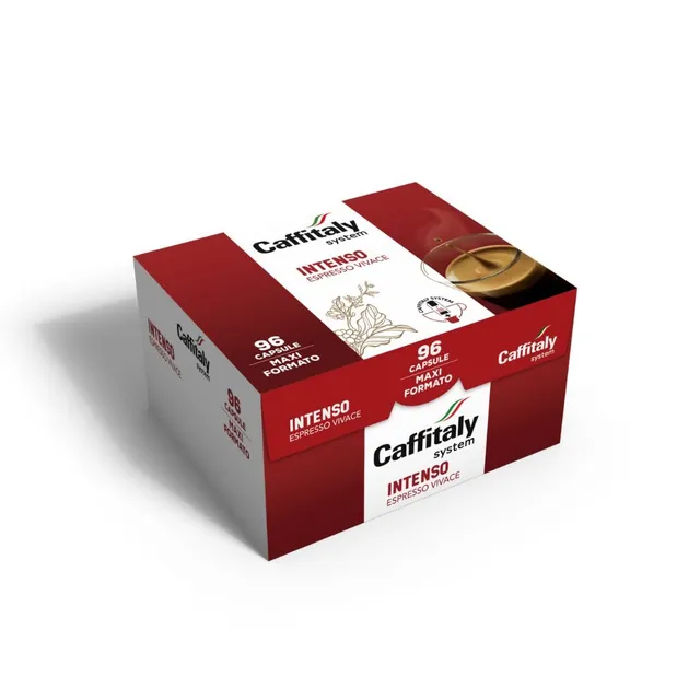 Caffitaly System Intenso Espresso Vivace capsule 96 pezzi note fruttate