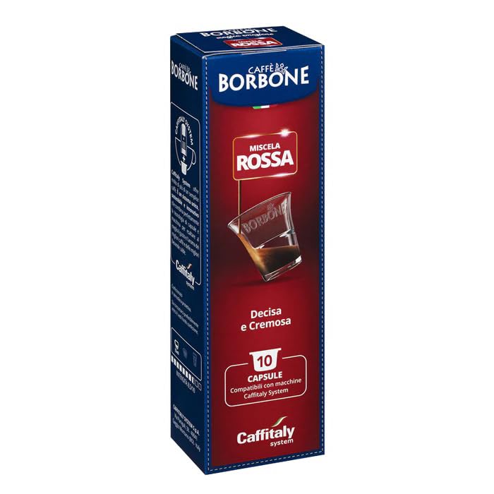 Caffitaly System Miscela Rossa capsule caffè 100 pezzi