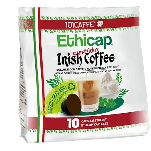 101 Caffè BEVANDE GOLOSE Irish Coffee capsule 10 pezzi senza alcol