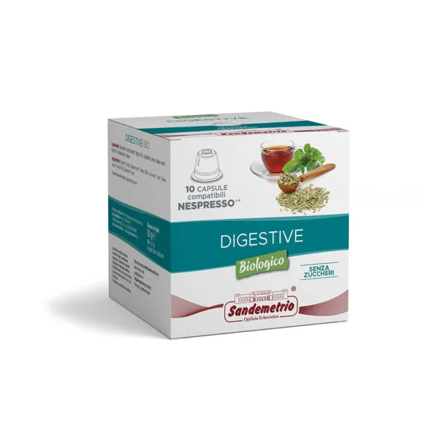 SignoriCaffè Tè e Tisane SanDemetrio Digestive Bio capsule 10 pezzi NES