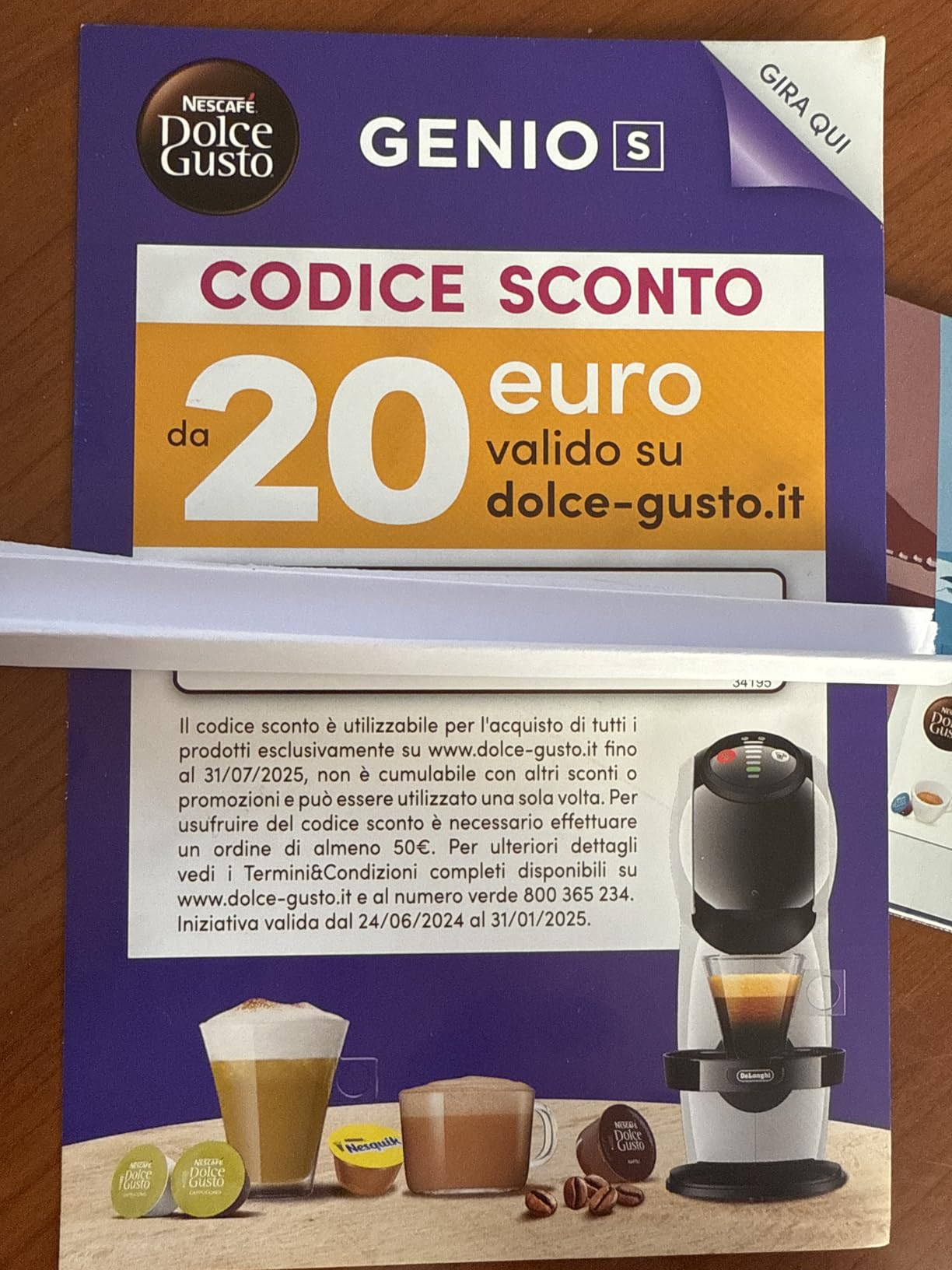 NESCAFÉ Dolce Gusto De'Longhi Genio S Plus macchina capsule nera 0,8 l automatica