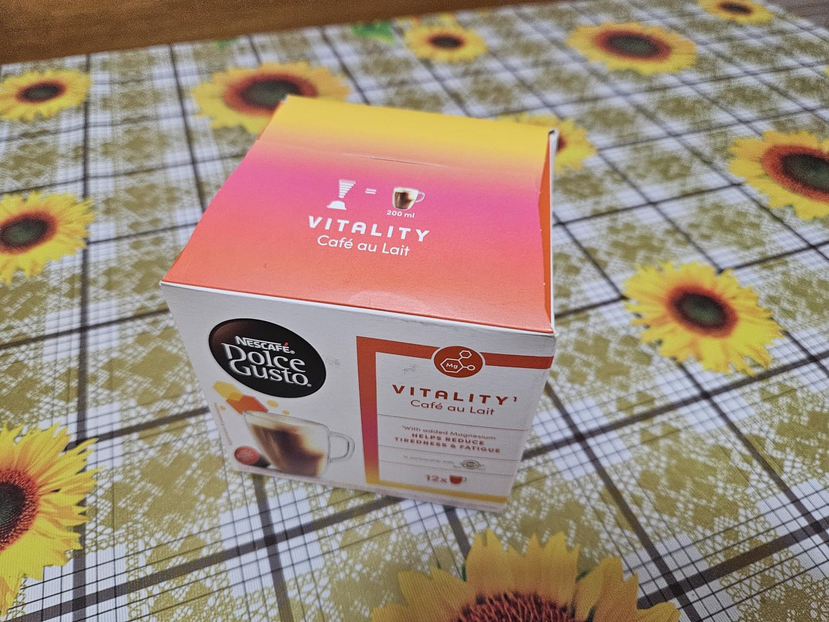 Gusto NESCAFÉ DOLCE GUSTO Vitality Caffè Au Lait con Magnesio capsule 36