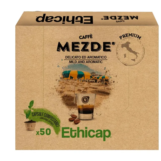 101 Caffè Mezdè capsule caffè compostabili 50 pezzi 100% Arabica