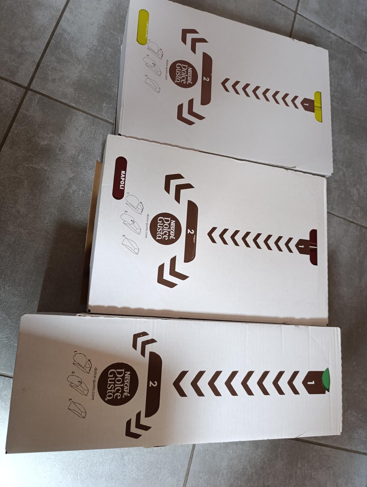 NESCAFÉ Dolce Gusto Espresso Napoli caffè capsule 96 compatibili intensità 13/13